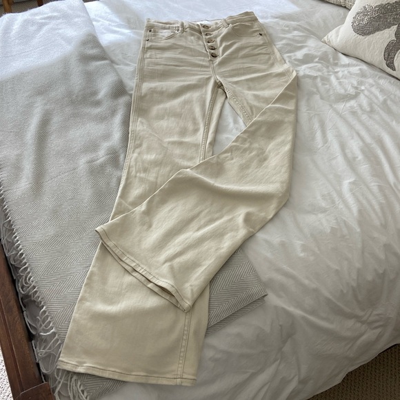 Boyish The Ricky High-Rise Flare Jeans in Natural Size 28 - Picture 2 of 8